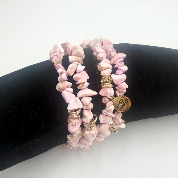 Kinsley Armelle Cluster Collection Punch Bracelet Sets 4 pieces - Picture 3 of 6